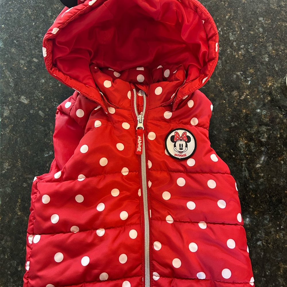 Minnie Mouse Kids Puffer Vest